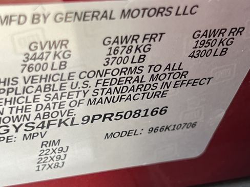 Used 2023 Cadillac Escalade Sport w/ LPO, ONYX Package AWD/4WD image 28