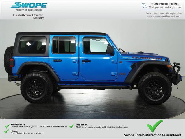 Certified 2024 Jeep Wrangler Unlimited Rubicon w/ Convenience Group AWD/4WD image 2