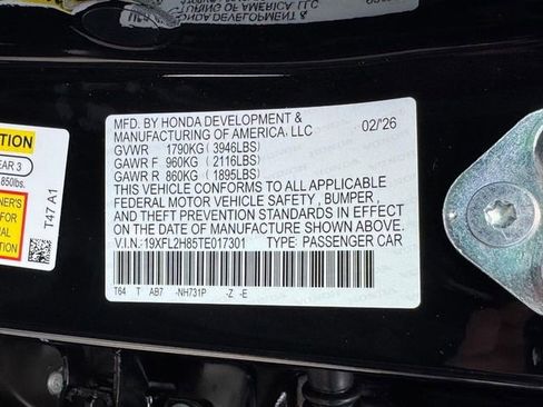 New 2026 Honda Civic Sport image 15