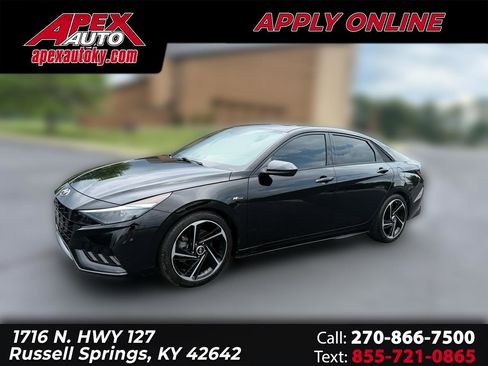 Used 2021 Hyundai Elantra N Line FWD image 1