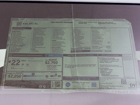 New 2026 Buick Enclave Preferred w/ Power Package image 20