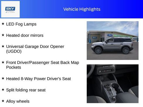 New 2025 Ford Bronco Sport Big Bend w/ Convenience Package image 20