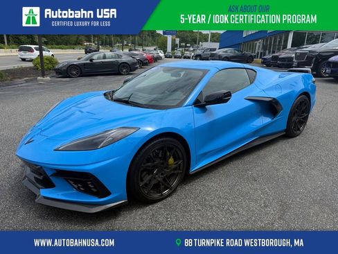 Used 2023 Chevrolet Corvette Stingray Preferred Cpe w/ Z51 Performance Package RWD image 1