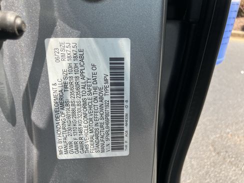 Certified 2023 Honda Odyssey EX-L image 35