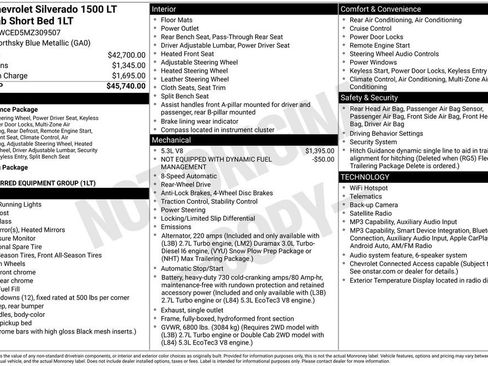Used 2021 Chevrolet Silverado 1500 LT RWD image 6