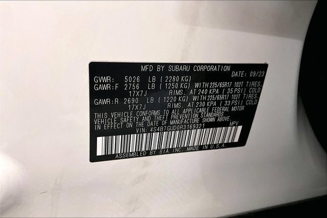Used 2024 Subaru Outback Wilderness AWD/4WD image 41