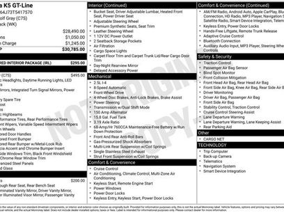 Certified 2026 Kia K5 GT-Line w/ GT-Line Red Interior Package