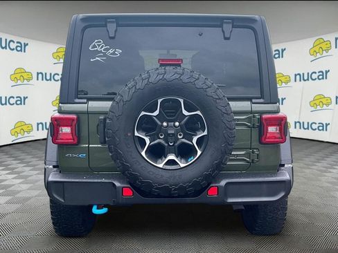 Used 2023 Jeep Wrangler Unlimited Rubicon 4xe w/ Cold Weather Group AWD/4WD image 3
