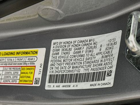 Used 2024 Honda Civic LX image 12
