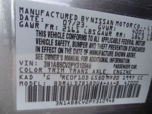 Used 2023 Nissan Sentra SV FWD image 38