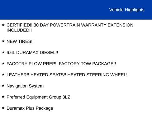 Used 2019 Chevrolet Silverado 2500 High Country w/ Duramax Plus Package AWD/4WD image 2