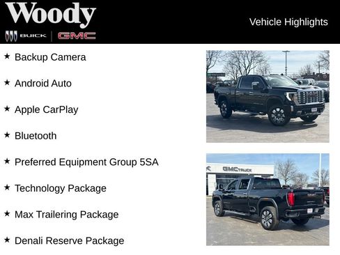 Used 2024 GMC Sierra 2500 Denali w/ Denali Reserve Package AWD/4WD image 3