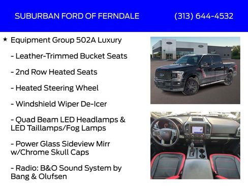 Used 2020 Ford F150 Lariat w/ Equipment Group 502A Luxury image 9