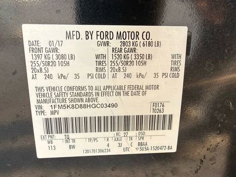 Used 2017 Ford Explorer XLT w/ Equipment Group 202A image 31