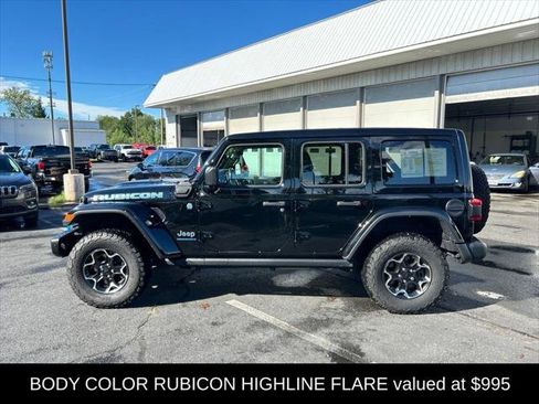 Certified 2023 Jeep Wrangler Unlimited Rubicon 4xe w/ Steel Bumper Group AWD/4WD image 8