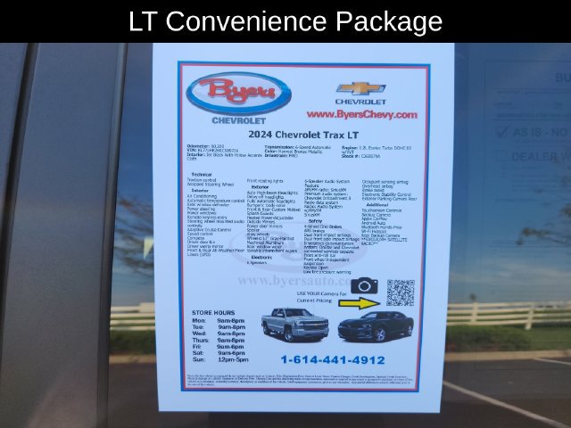 Used 2024 Chevrolet Trax LT w/ Driver Confidence Package FWD image 13