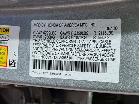 Used 2020 Honda Accord LX image 25