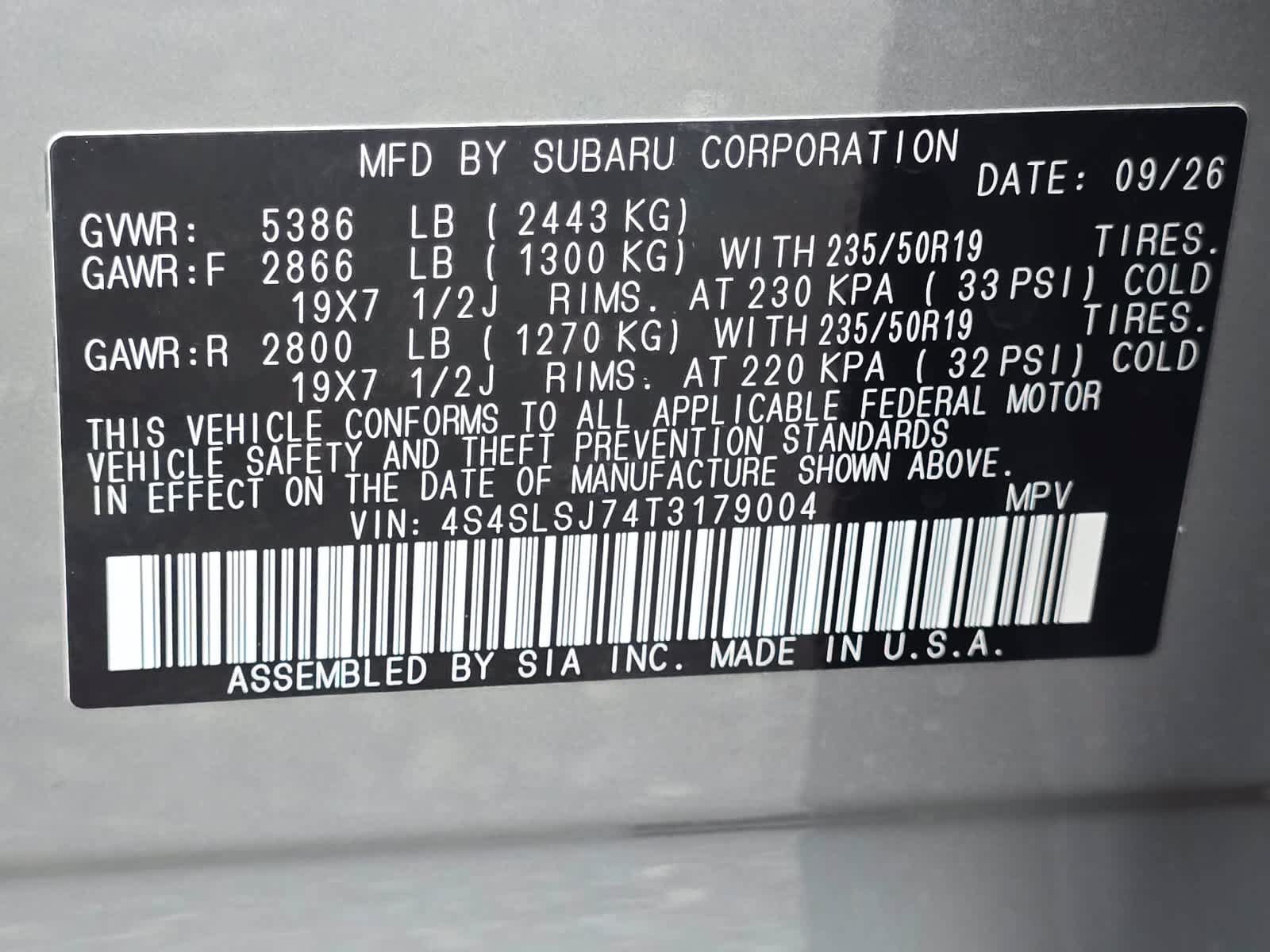 New 2026 Subaru Forester Touring AWD/4WD image 31