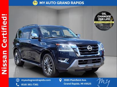Used 2024 Nissan Armada Platinum w/ Captain's Chairs Package