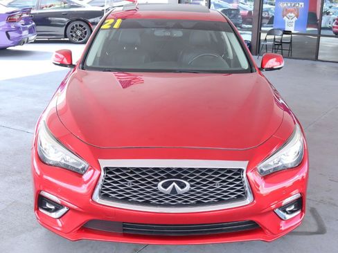 Used 2021 INFINITI Q50 Luxe w/ Seat & Sound Package RWD image 10