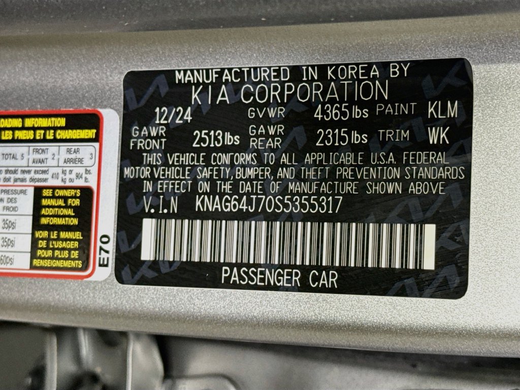 Used 2025 Kia K5 GT-Line w/ GT-Line Premium Package FWD image 37