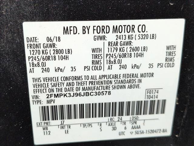 Used 2018 Ford Edge SEL FWD image 11