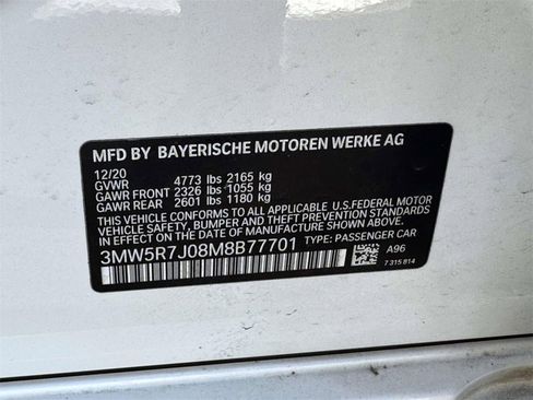 Used 2021 BMW 330i xDrive Sedan w/ Convenience Package image 27