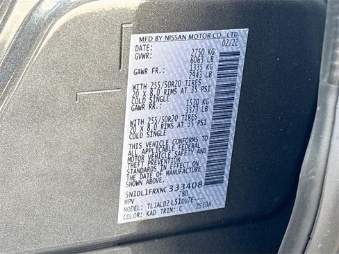 Used 2022 INFINITI QX60 Luxe w/ Vision Package image 36