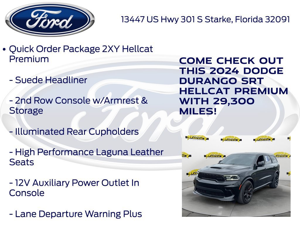 Used 2024 Dodge Durango SRT Hellcat AWD/4WD image 20