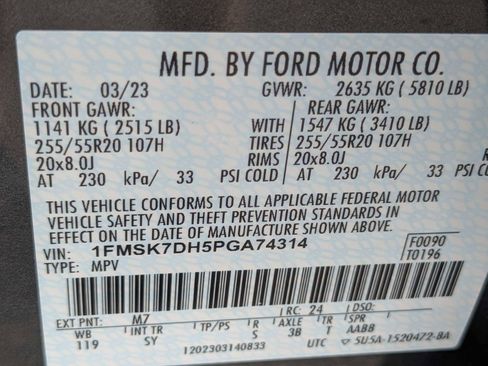 Used 2023 Ford Explorer XLT w/ Equipment Group 202A image 20