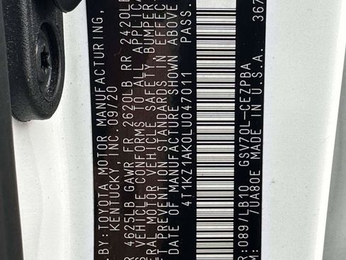 Used 2020 Toyota Camry XSE w/ Driver Assist Package FWD image 29