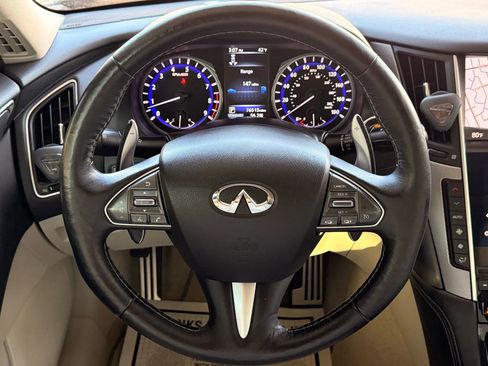 Used 2016 INFINITI Q50 Red Sport 400 image 33