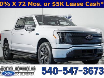 New 2025 Ford F150 Lightning Flash