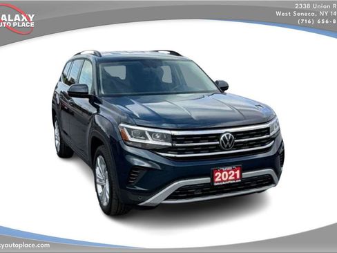 Used 2021 Volkswagen Atlas SE AWD/4WD image 3