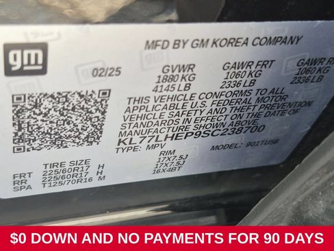 Used 2025 Chevrolet Trax LT w/ LT Convenience Package FWD image 33