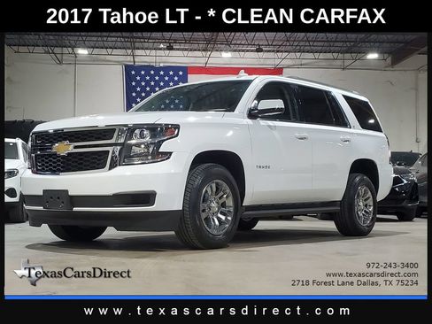 Used 2017 Chevrolet Tahoe LT RWD image 1