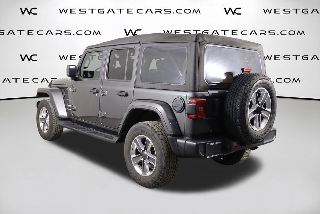 Used 2021 Jeep Wrangler Unlimited Sahara AWD/4WD image 42