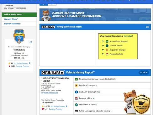 Used 2025 Chevrolet Silverado 1500 RST w/ Convenience Package II image 14