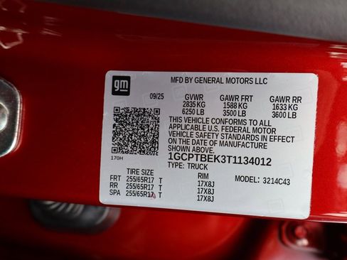 New 2026 Chevrolet Colorado W/T w/ Advanced Trailering Package image 28