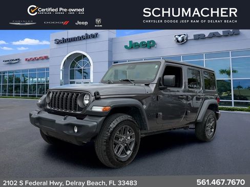 Certified 2024 Jeep Wrangler Unlimited Sport AWD/4WD image 3