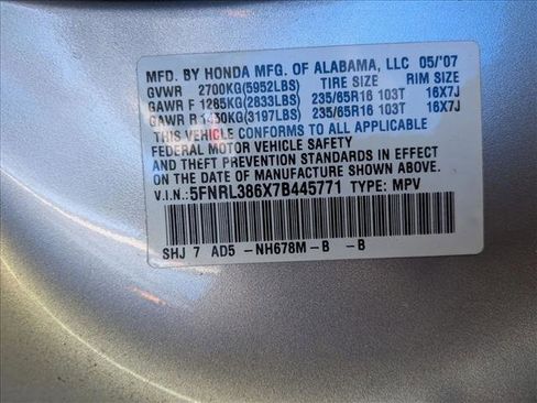 Used 2007 Honda Odyssey EX-L image 17