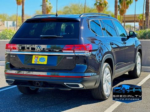 Used 2021 Volkswagen Atlas SE w/ Panoramic Sunroof Package AWD/4WD image 4