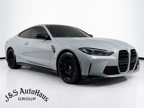 Used 2021 BMW M4 Coupe w/ Parking Assistance Package RWD image 1