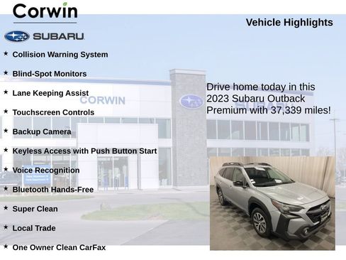 Used 2023 Subaru Outback Premium image 6
