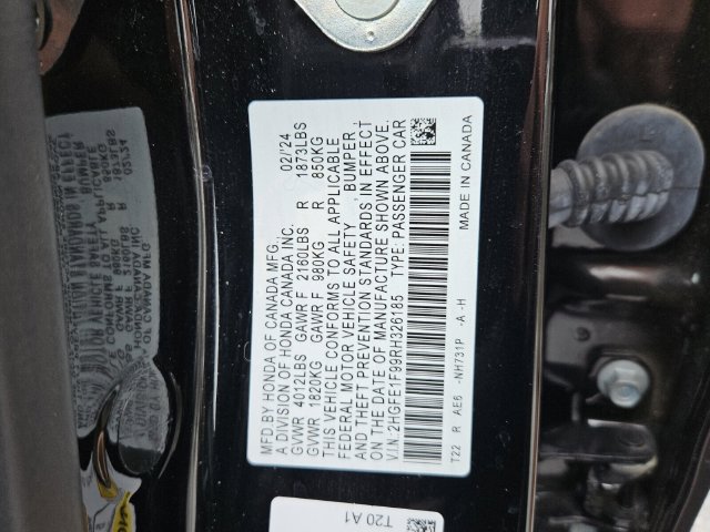 Used 2024 Honda Civic Touring image 7