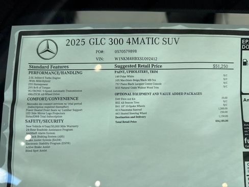 Certified 2025 Mercedes-Benz GLC 300 4MATIC image 10