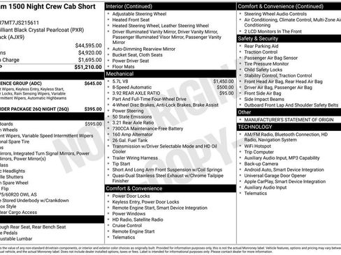 Used 2018 RAM 1500 Sport w/ Convenience Group AWD/4WD image 3