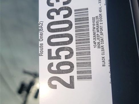 New 2026 Jeep Wrangler Sport image 35