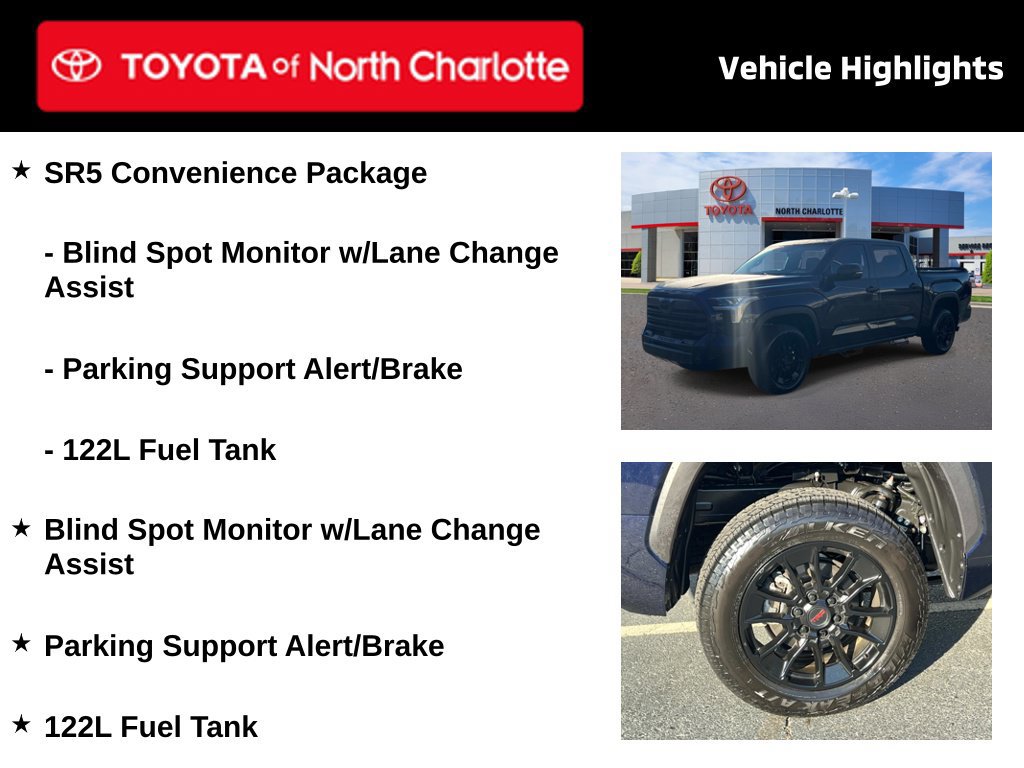 Used 2025 Toyota Tundra SR5 w/ SR5 Convenience Package AWD/4WD image 4