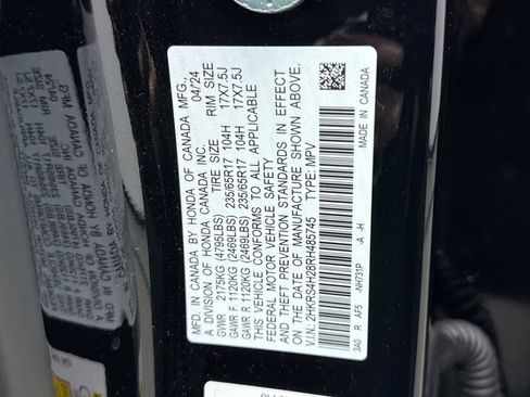 Used 2024 Honda CR-V LX image 23